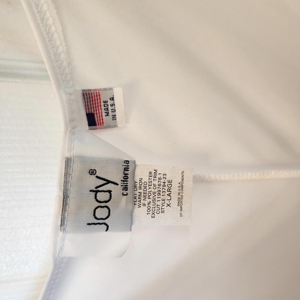 Jody White Spaghetti Strap Slip Dress with lace- Size XL NWT - Picture 3 of 7